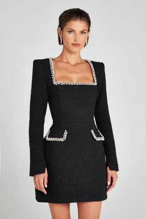 Regalia Cut | Tweed Mini Dress | Luke Parry Collective