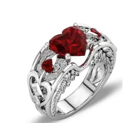 Crimson Heir | Gemstone Ring | Luke Parry Collective