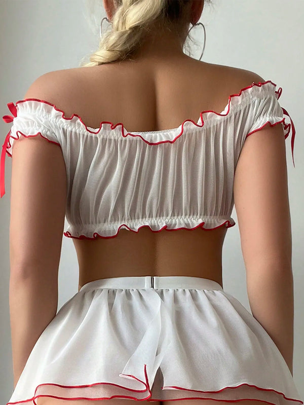 Scarlet Remedy | Nurse Lingerie Costume | Luke Parry Collective