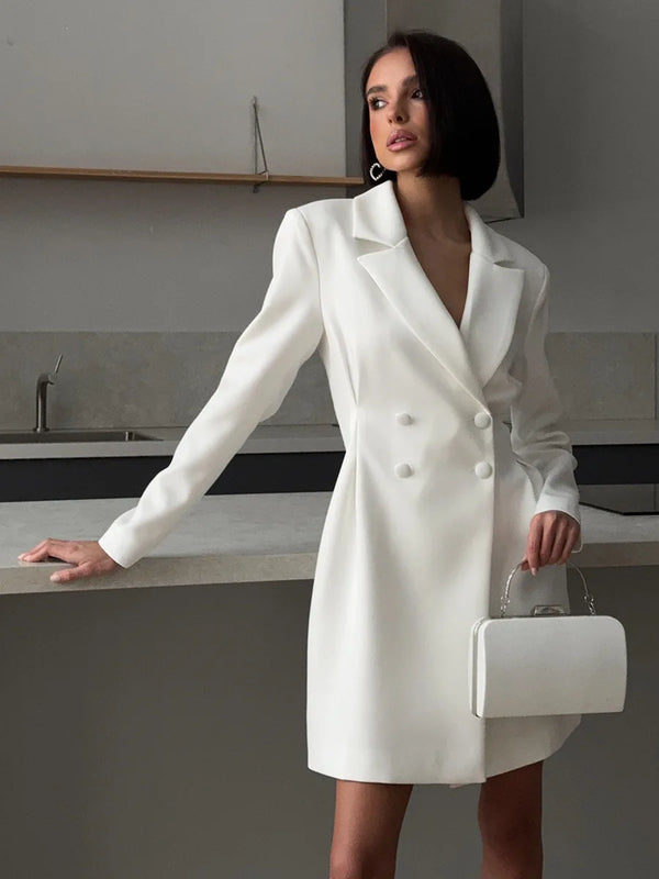 Valeria Structure | Blazer Mini Dress | Luke Parry Collective