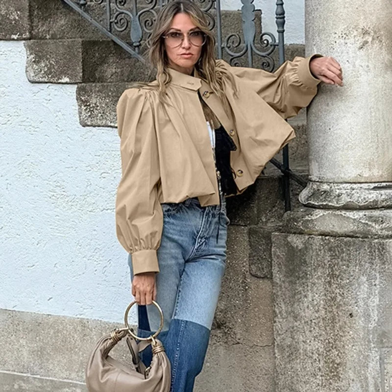 Windsor Blush | Cropped Statement Jacket | Luke Parry Collective