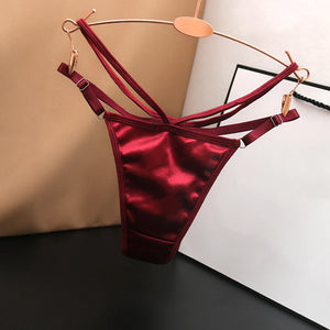 Luna Gleam | Satin Thong Panty | Luke Parry Collective