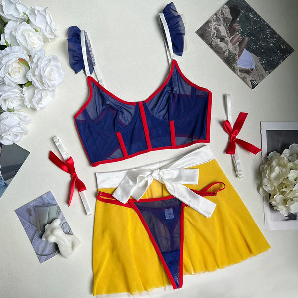 Venom Apple | Sno White Roleplay Lingerie Set | Luke Parry Collective