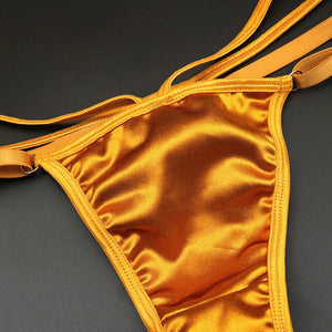 Luna Gleam | Satin Thong Panty | Luke Parry Collective