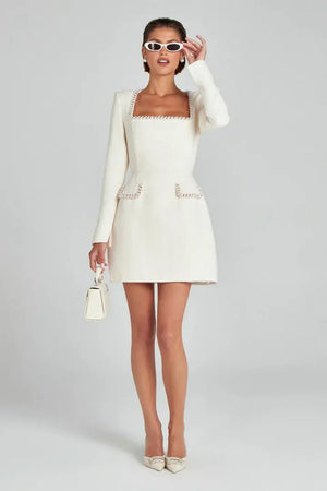 Regalia Cut | Tweed Mini Dress | Luke Parry Collective