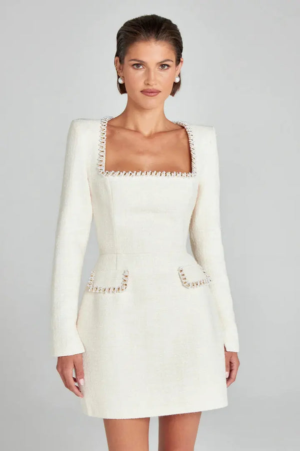 Regalia Cut | Tweed Mini Dress | Luke Parry Collective