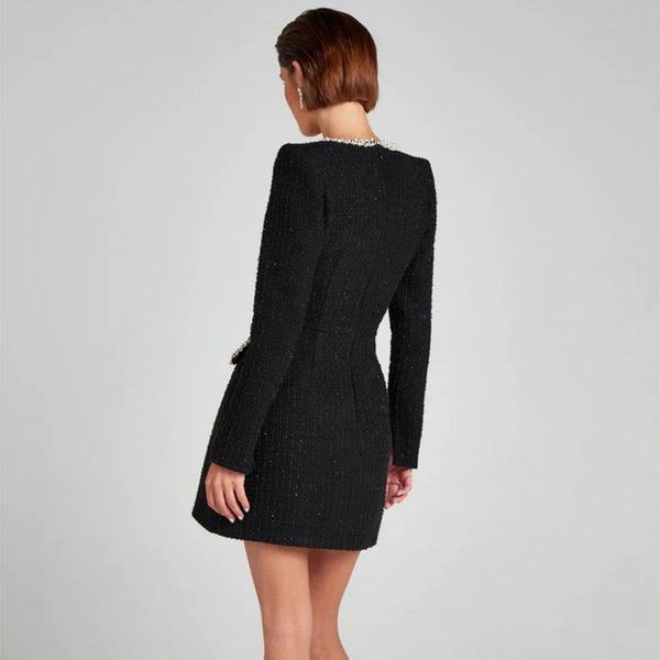 Regalia Cut | Tweed Mini Dress | Luke Parry Collective