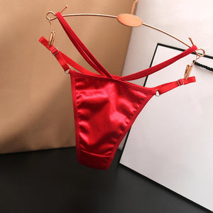 Luna Gleam | Satin Thong Panty | Luke Parry Collective