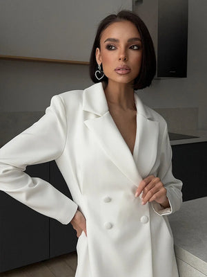 Valeria Structure | Blazer Mini Dress | Luke Parry Collective