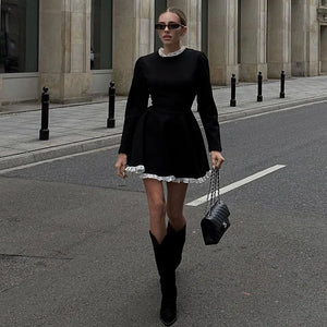 Midnight Manor | Long Sleeve Mini Dress | Luke Parry Collective