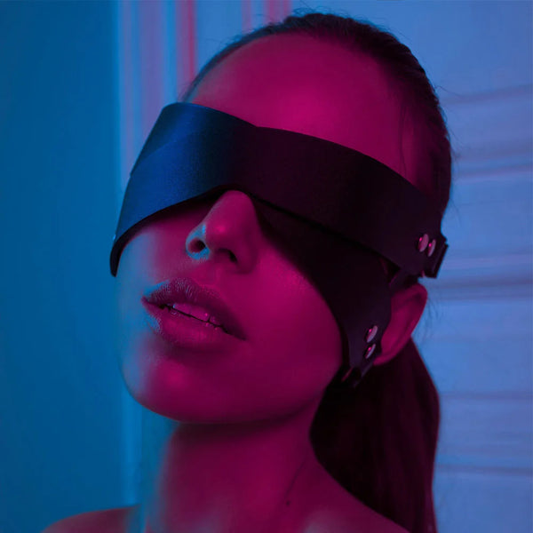 Eclipse Submission| Leather Harness Mask | Luke Parry Collective