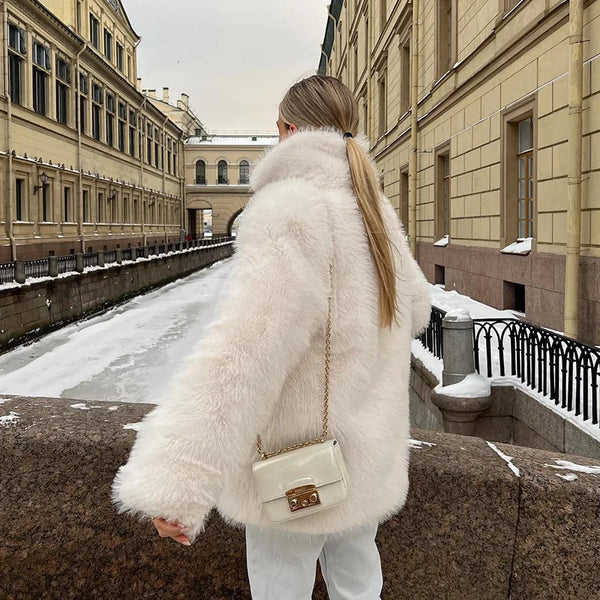 Alba Heirloom | Faux fur Winter Coat | Luke Parry Collective