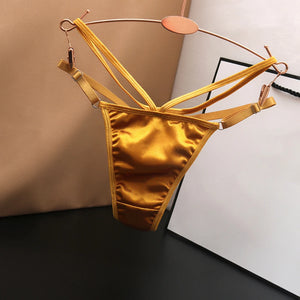 Luna Gleam | Satin Thong Panty | Luke Parry Collective