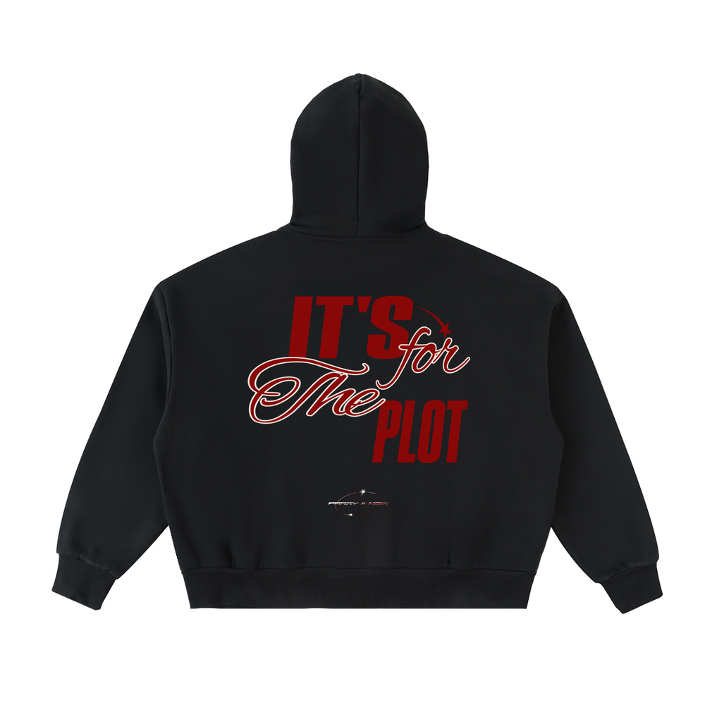 ITS FOR THE PLOT // LPC HEAVYWEIGHT BOX HOODIE