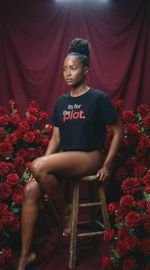 ITS FOR THE PLOT // LPC Baby Tee